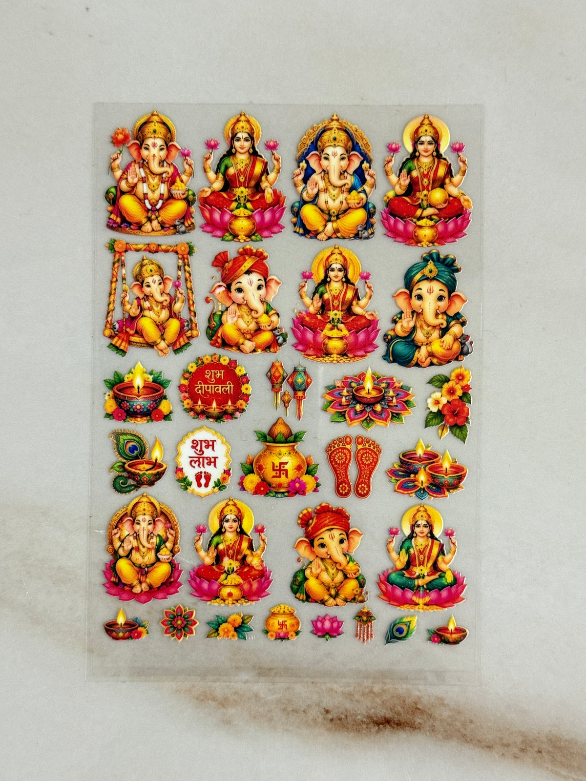 Diwali (J) - Peel Of Sticker