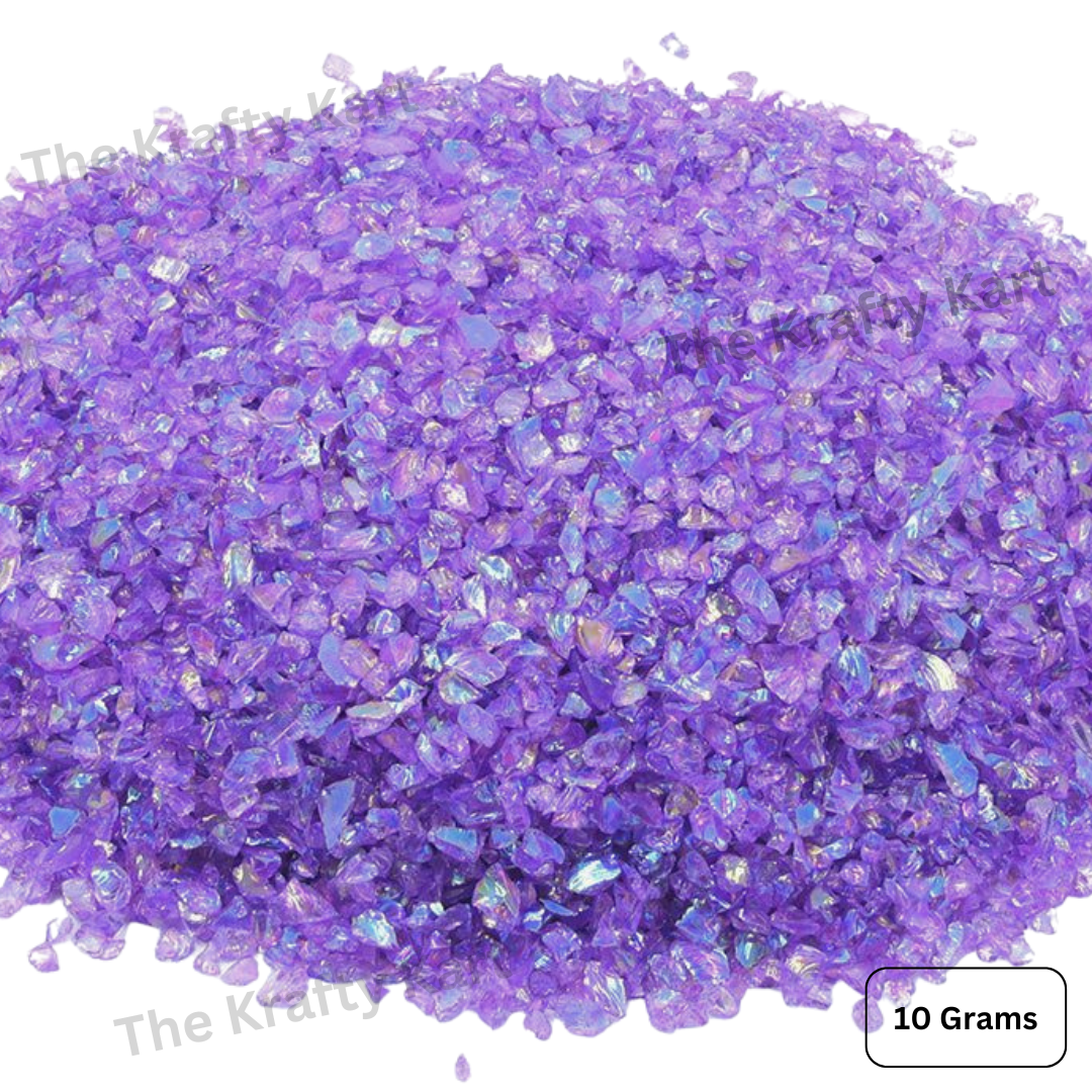 Small Rainbow Glass Granules