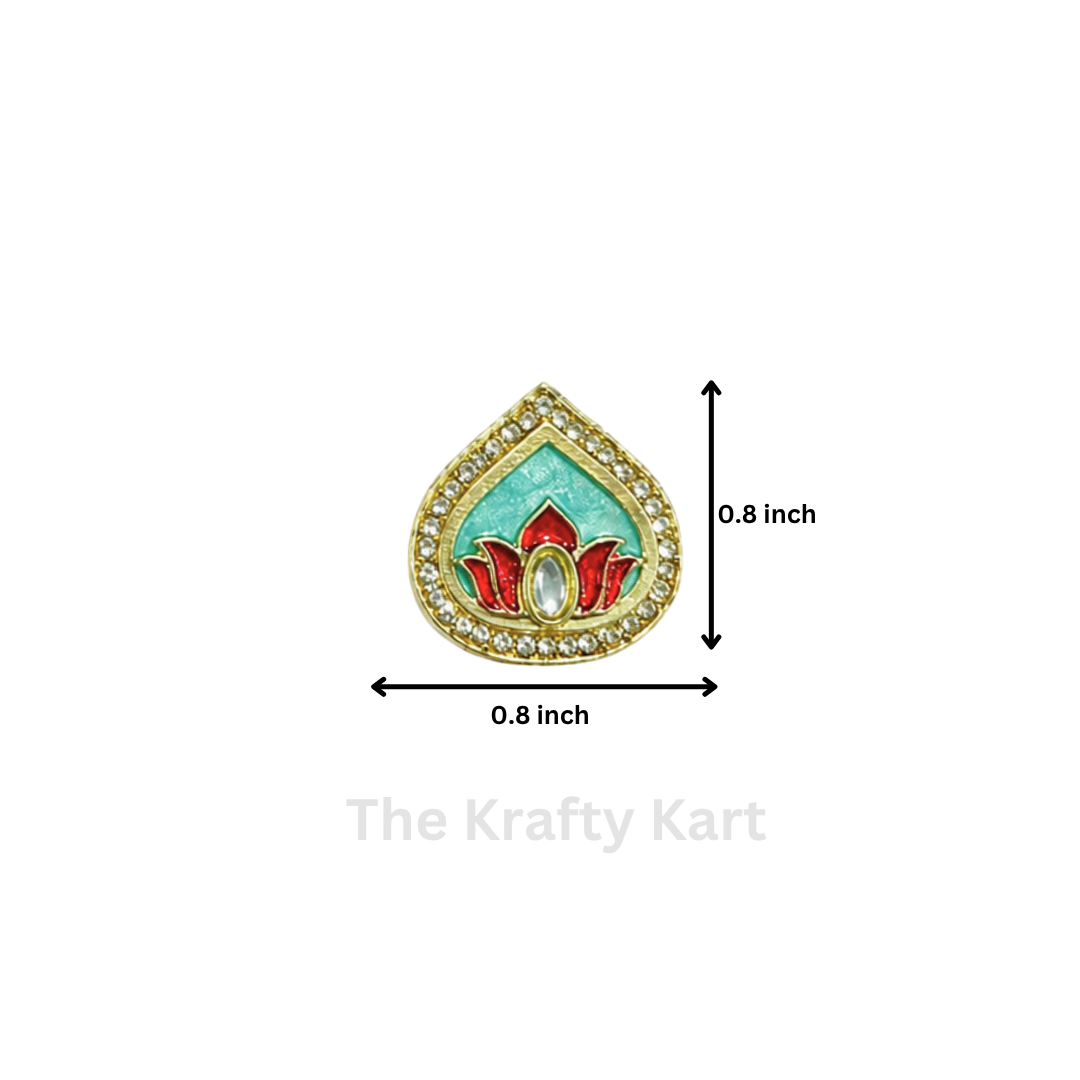 Kundan Patch (81) (2pcs)