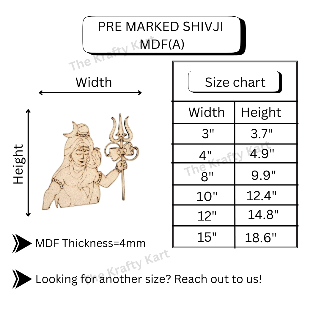 Pre Marked Shivji Mdf (A)