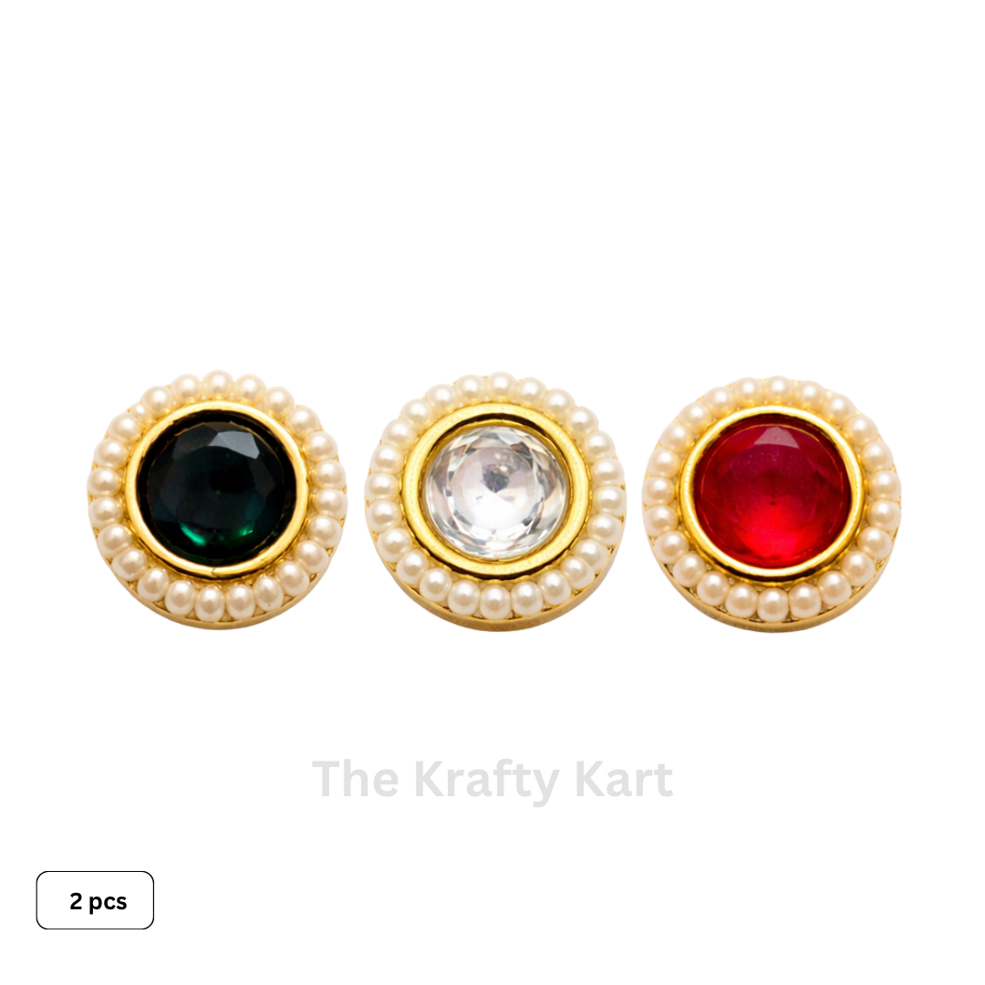 Kundan Patch (23) (2pcs)