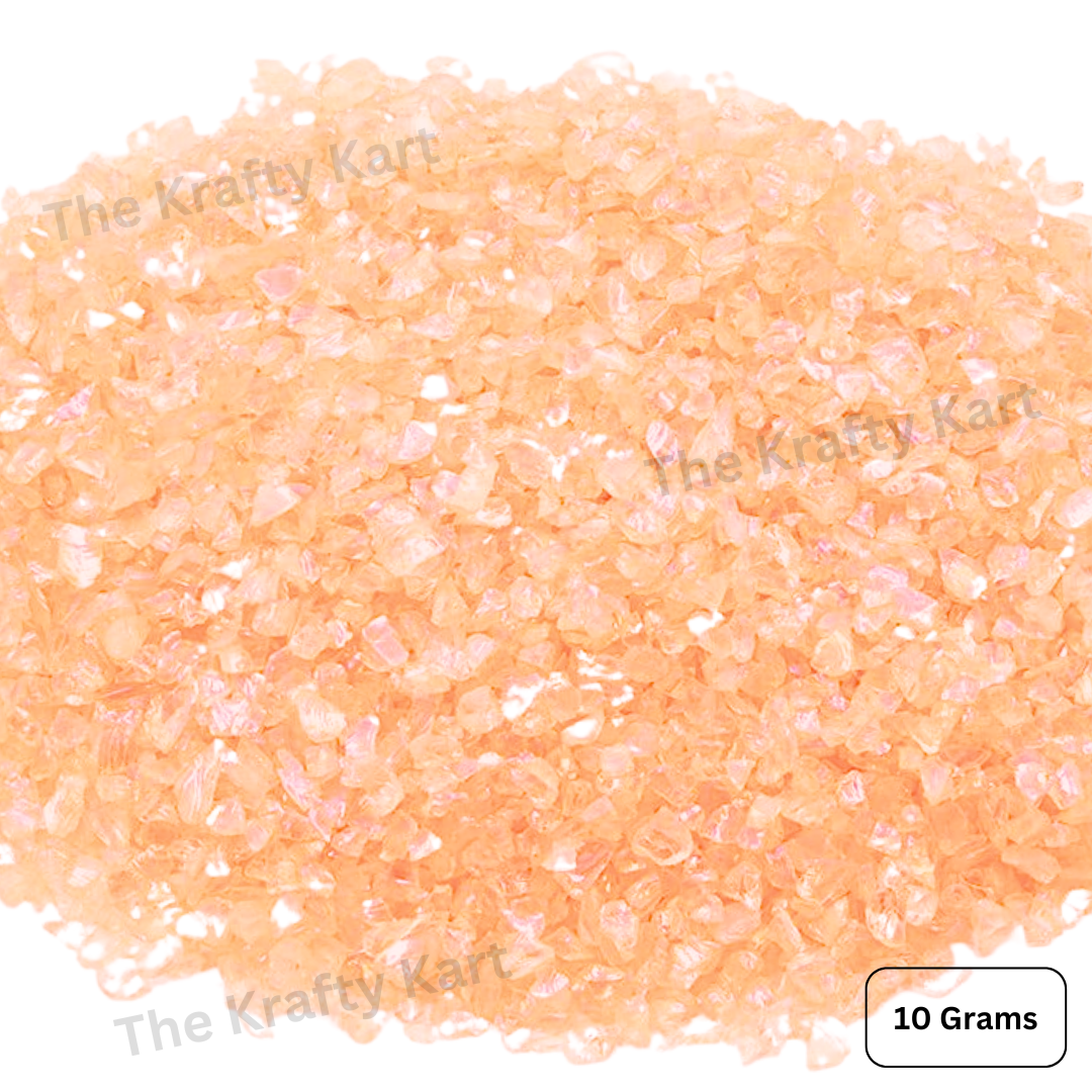 Small Rainbow Glass Granules