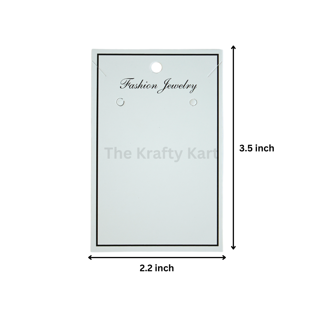 Jewellery Card (K)