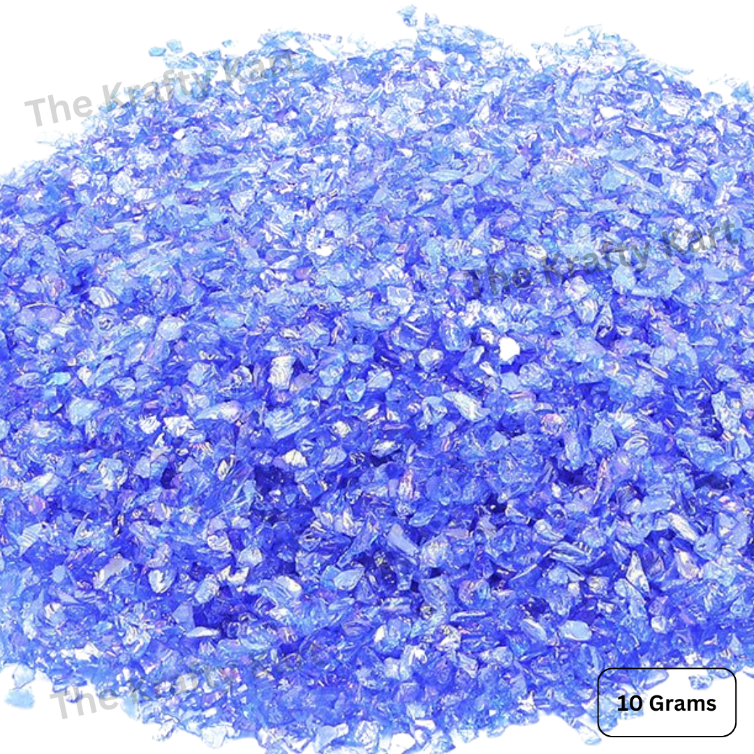 Small Rainbow Glass Granules