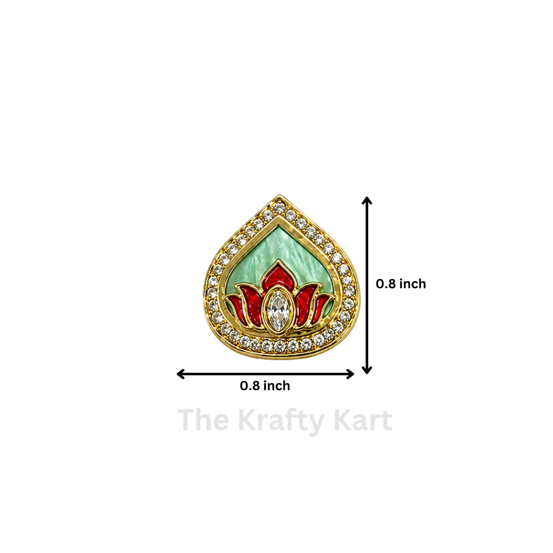 Kundan Patch (81) (2pcs)