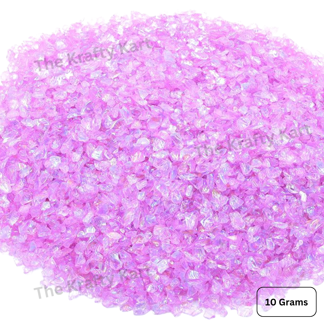 Small Rainbow Glass Granules