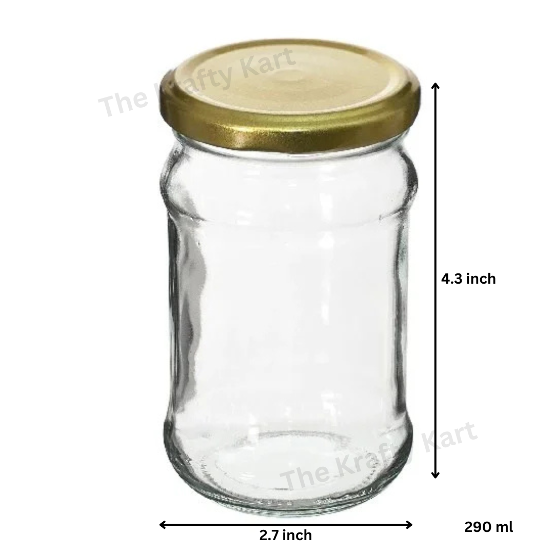 Round Jar For Candle