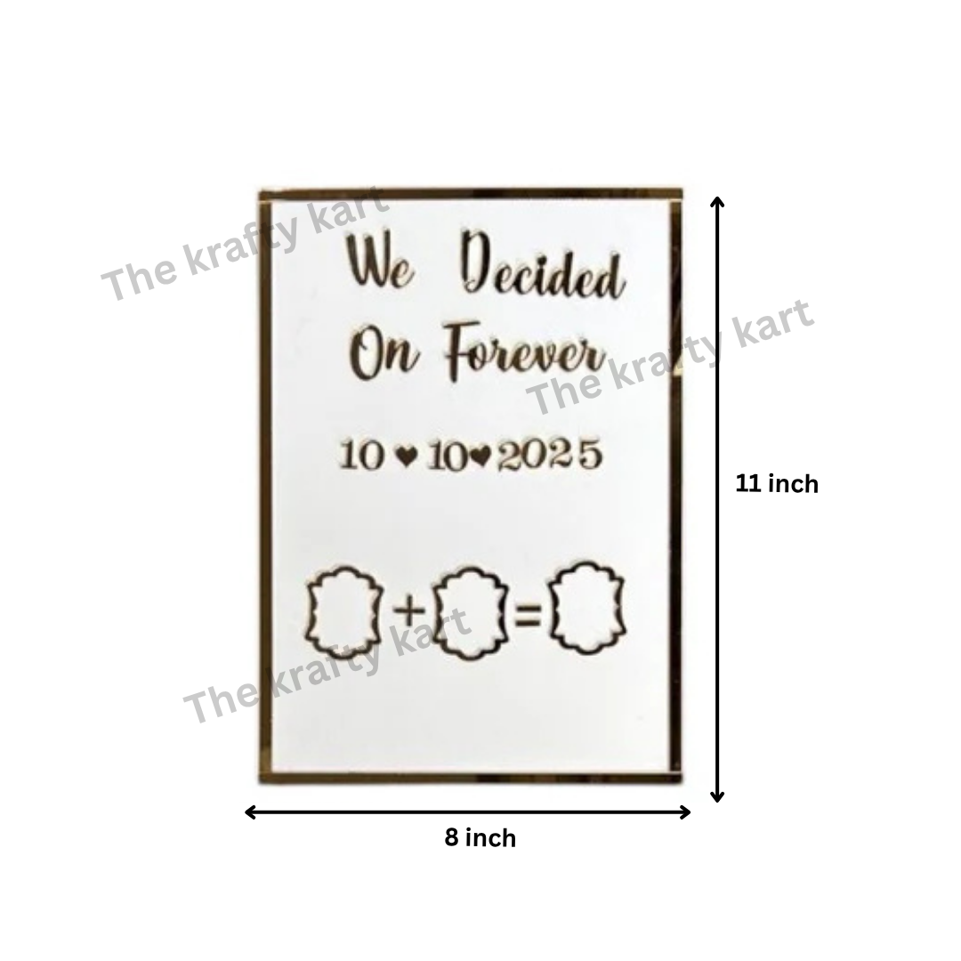 Custom Rectangle Thumb Print