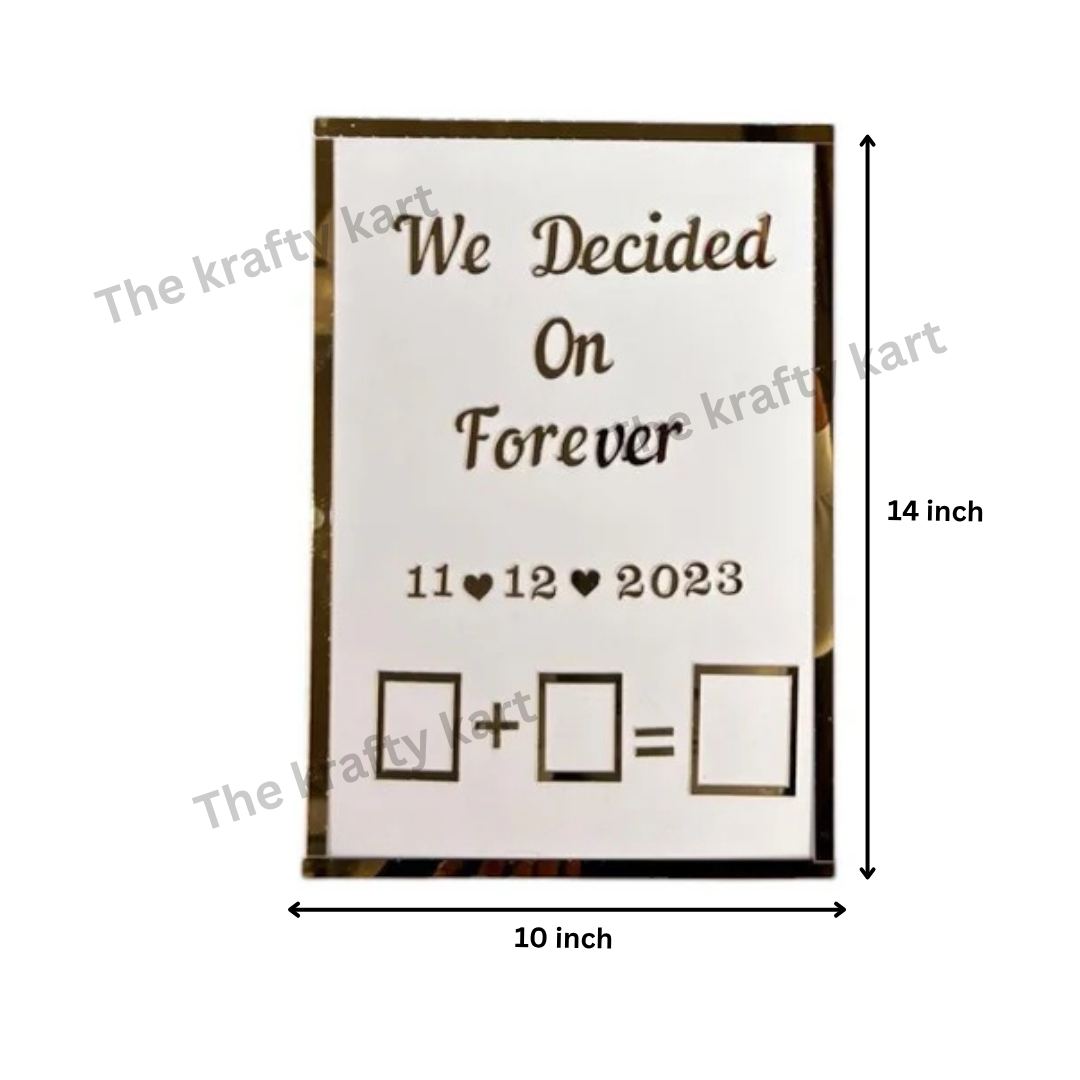Custom Rectangle Thumb Print
