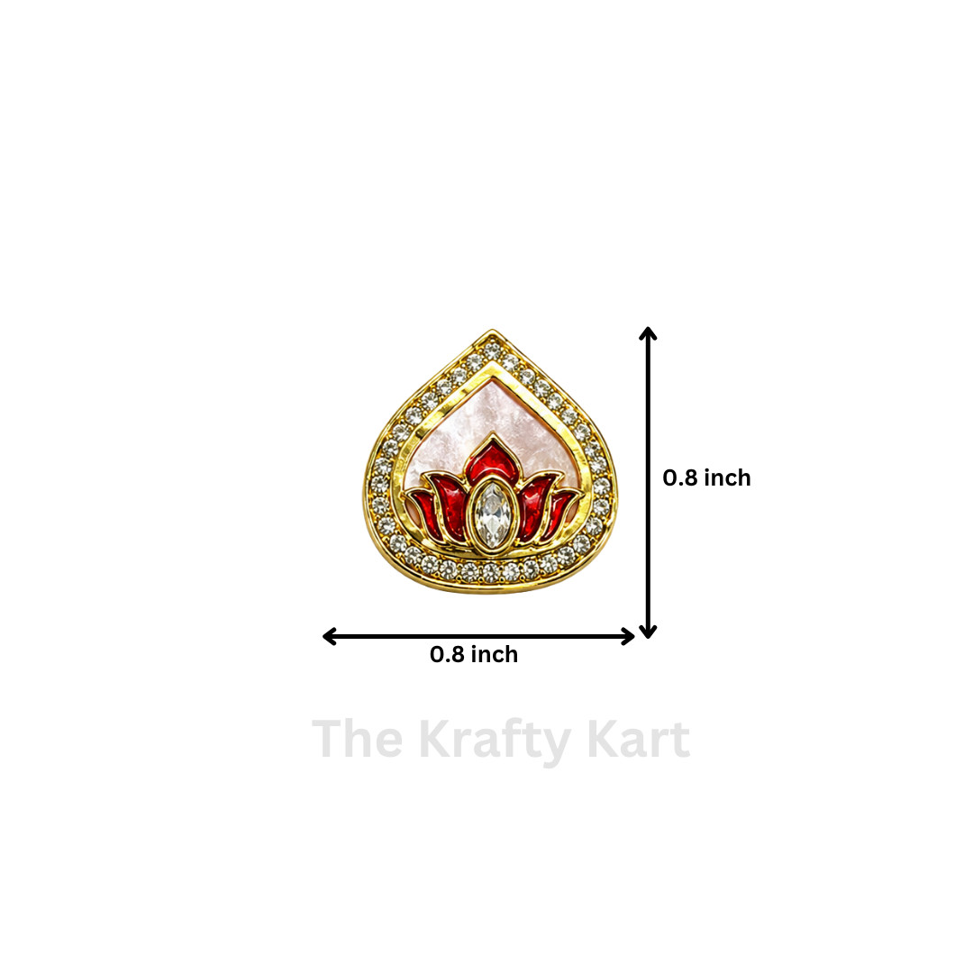 Kundan Patch (81) (2pcs)