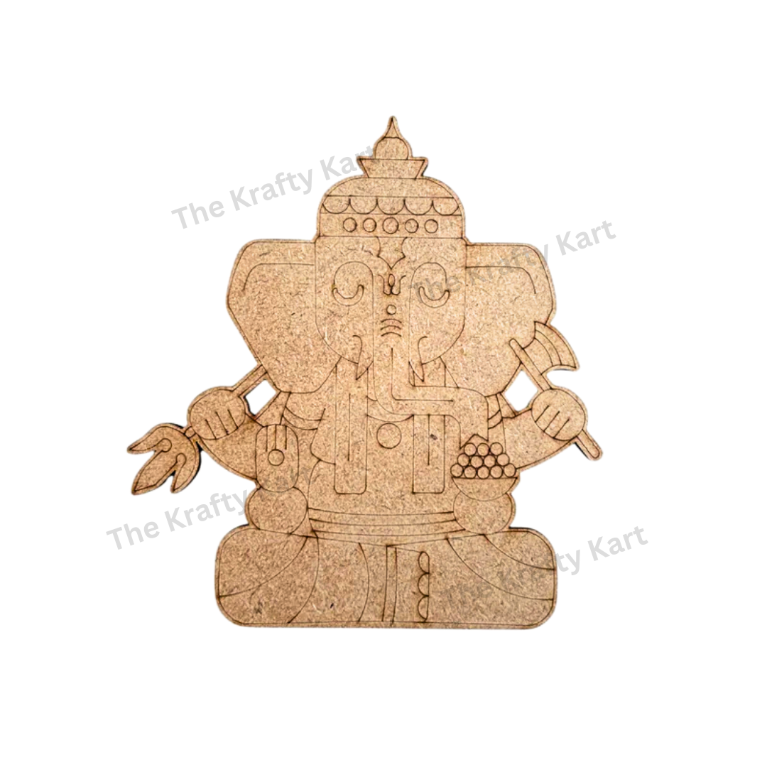 Pre Marked Ganeshji Mdf (H)