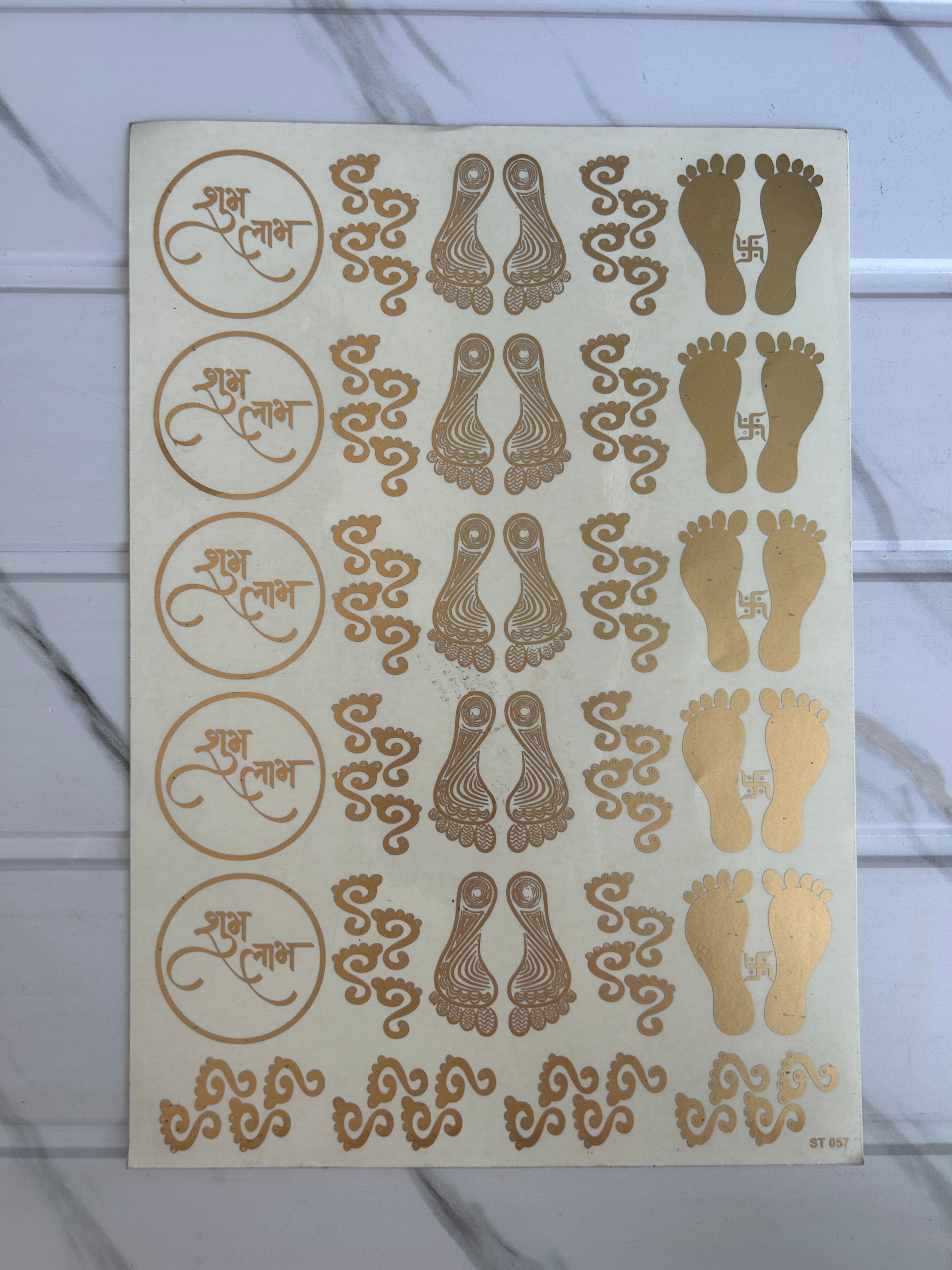 Emboss Sticker 11