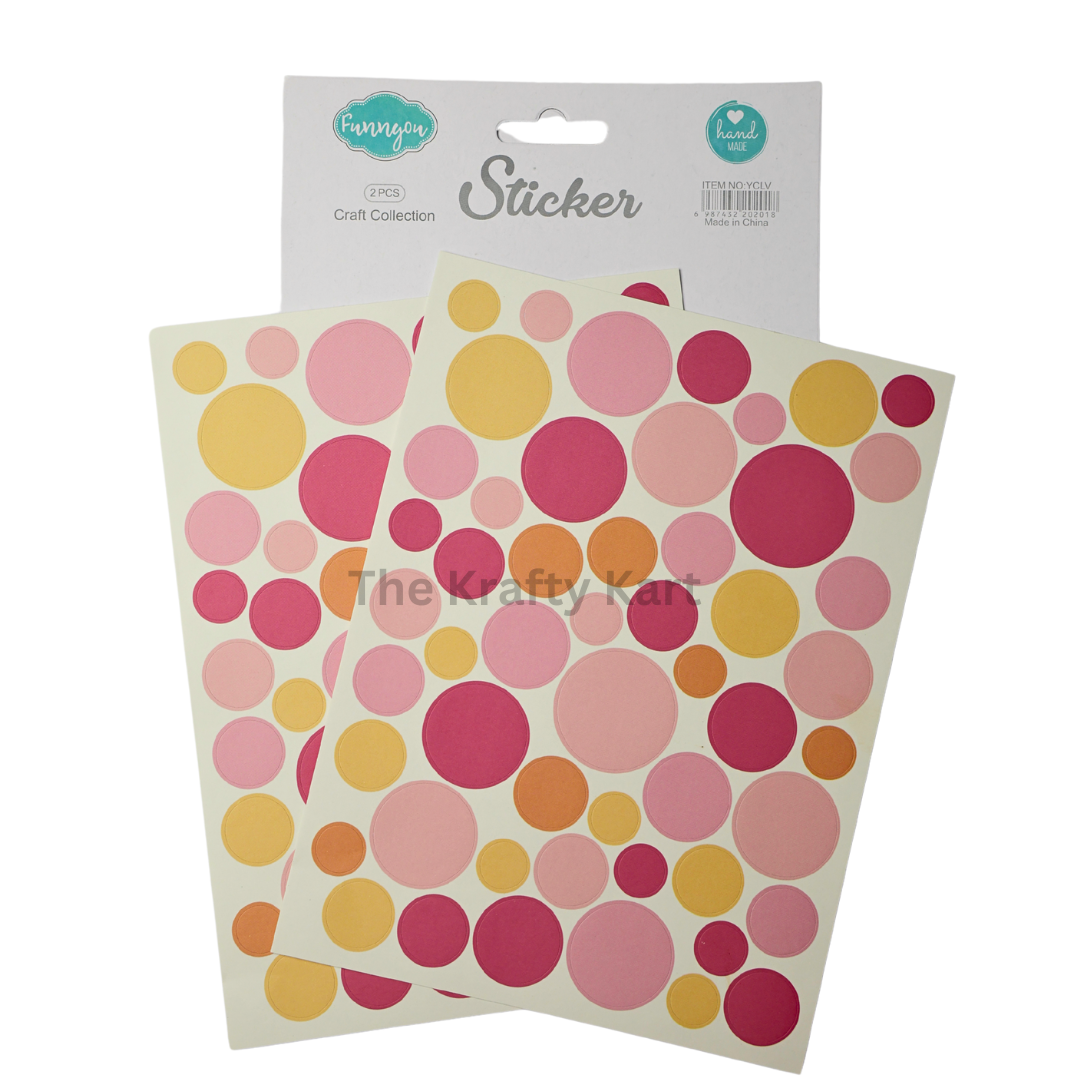 JOURNAL - COLOURFUL STICKER (A)