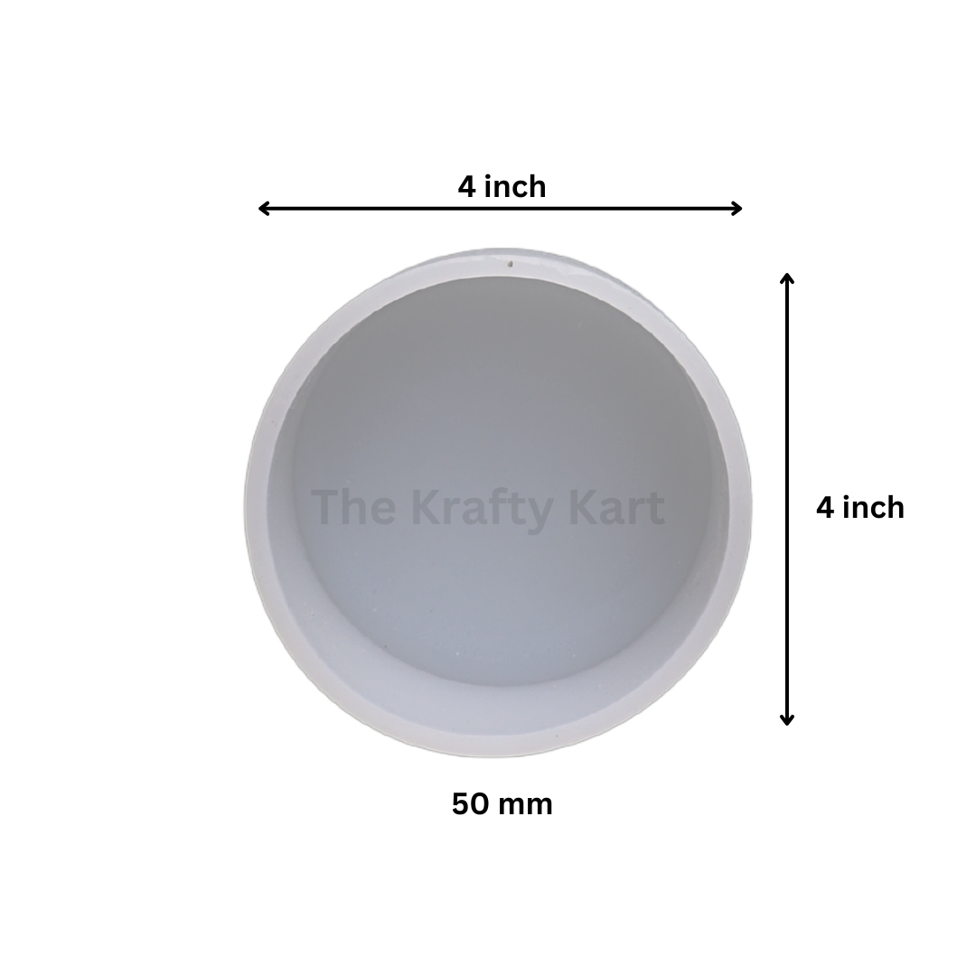 4" Round 50mm Deep