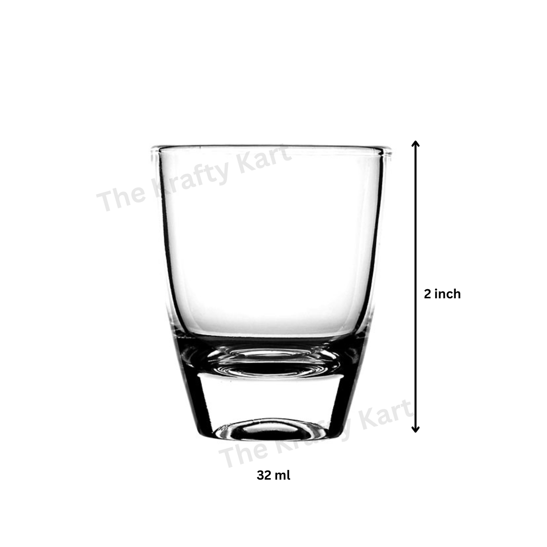Mini Glass For Candle