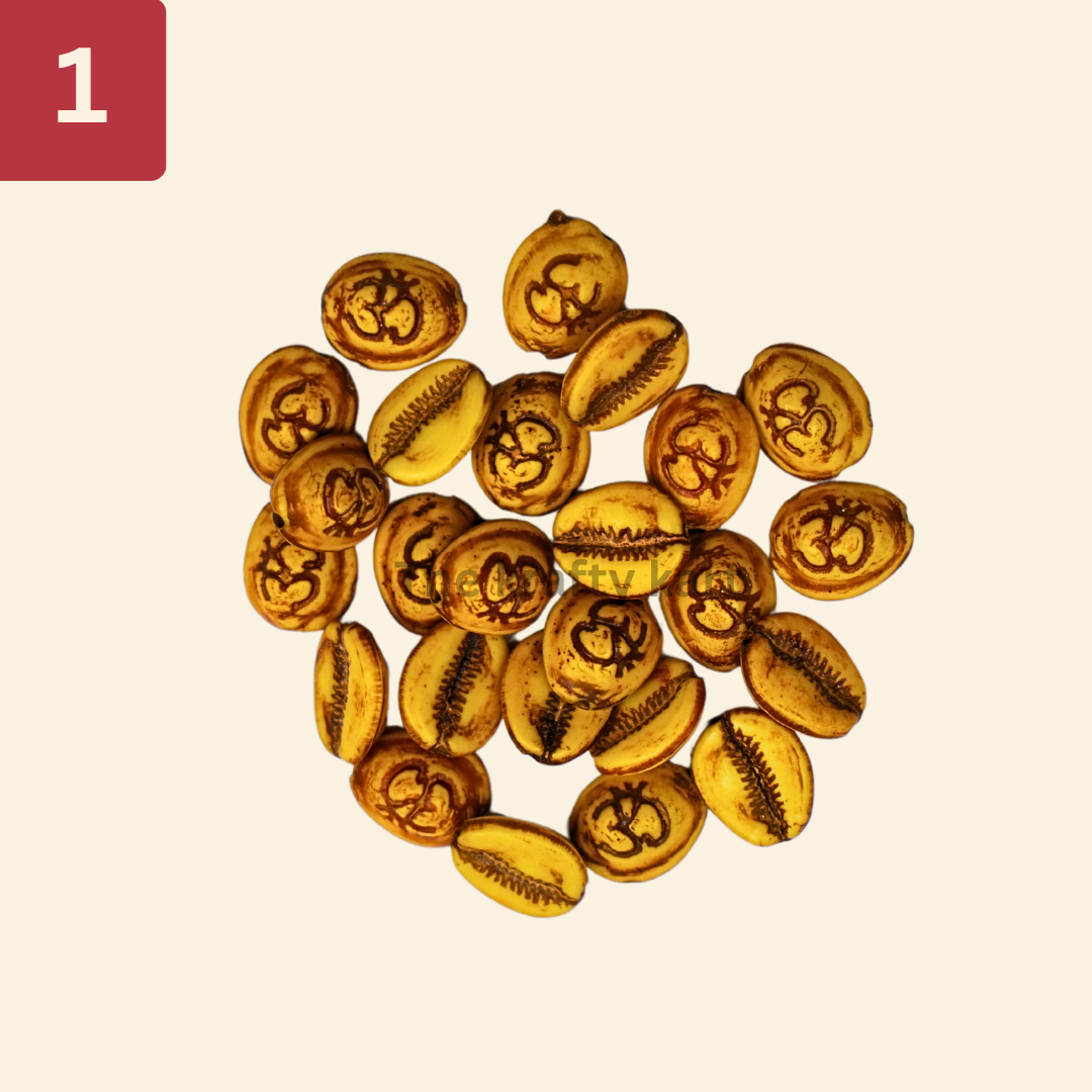 Wooden Rakhi Beads Combo