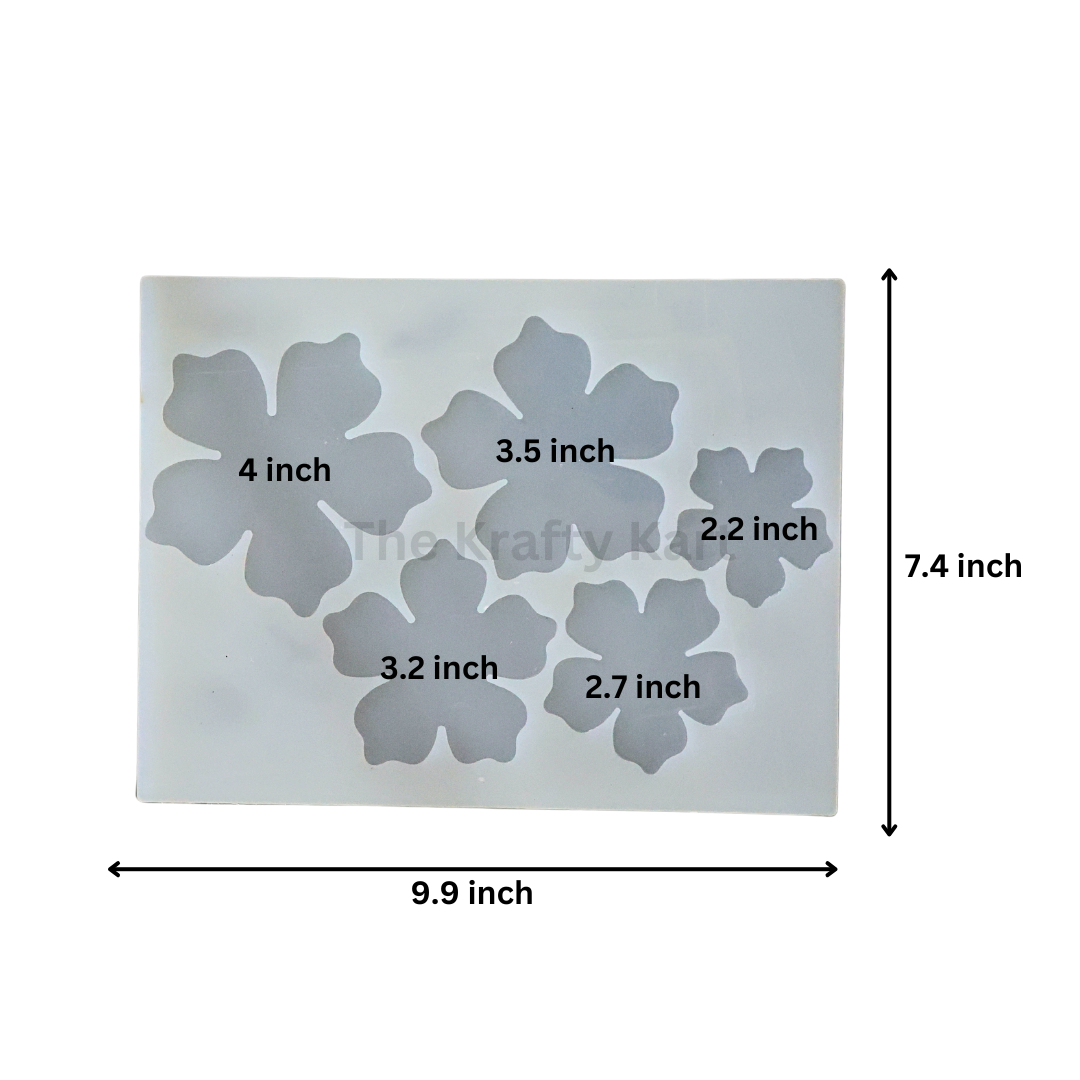3D Flower Combo Mould