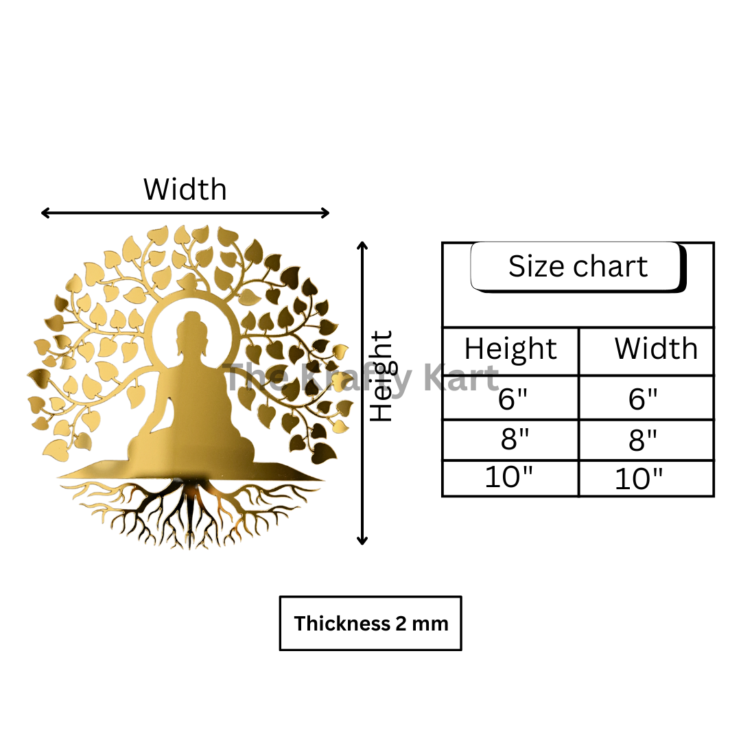 Bhagwan With Tree Cutout (B)