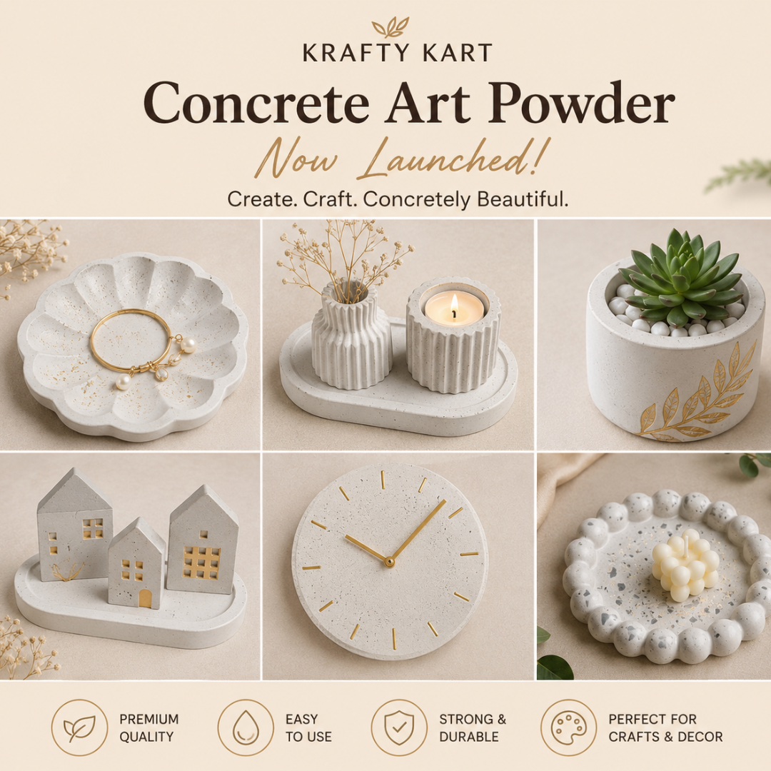 Kraft Stone Premium Concrete Art Powder