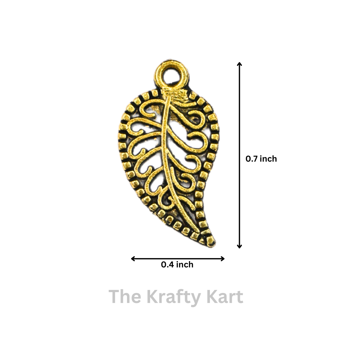 Golden Charm- Designer Leaf (174)