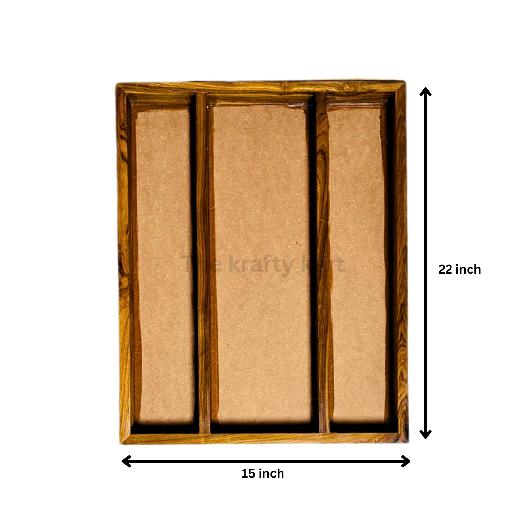 3 Partition Floating farme