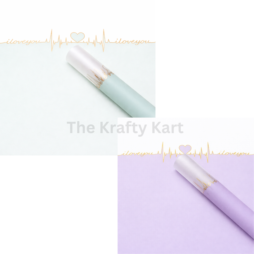 Designer Wrapping Paper (5Pcs)