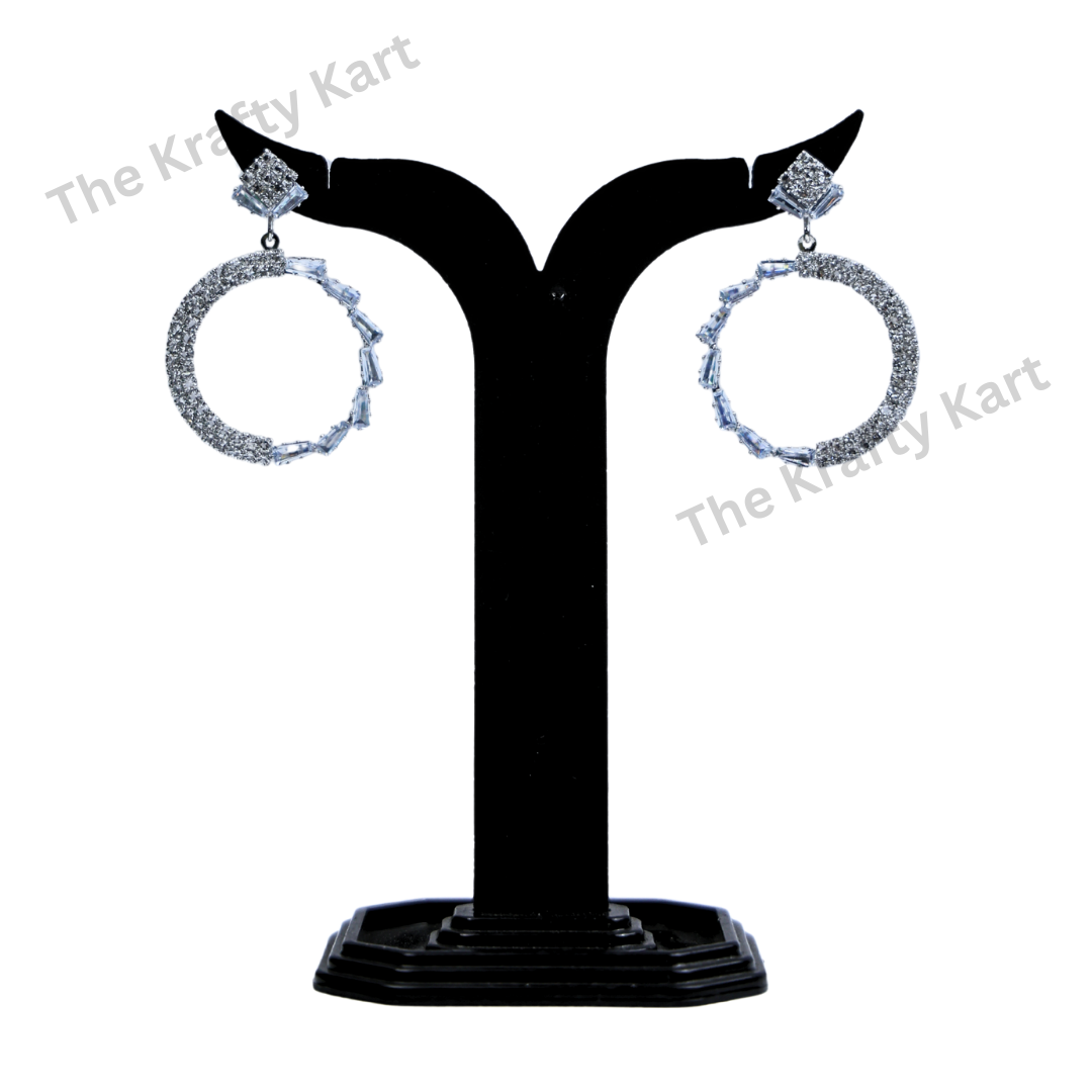 Resin Diamond Jhumka (A)