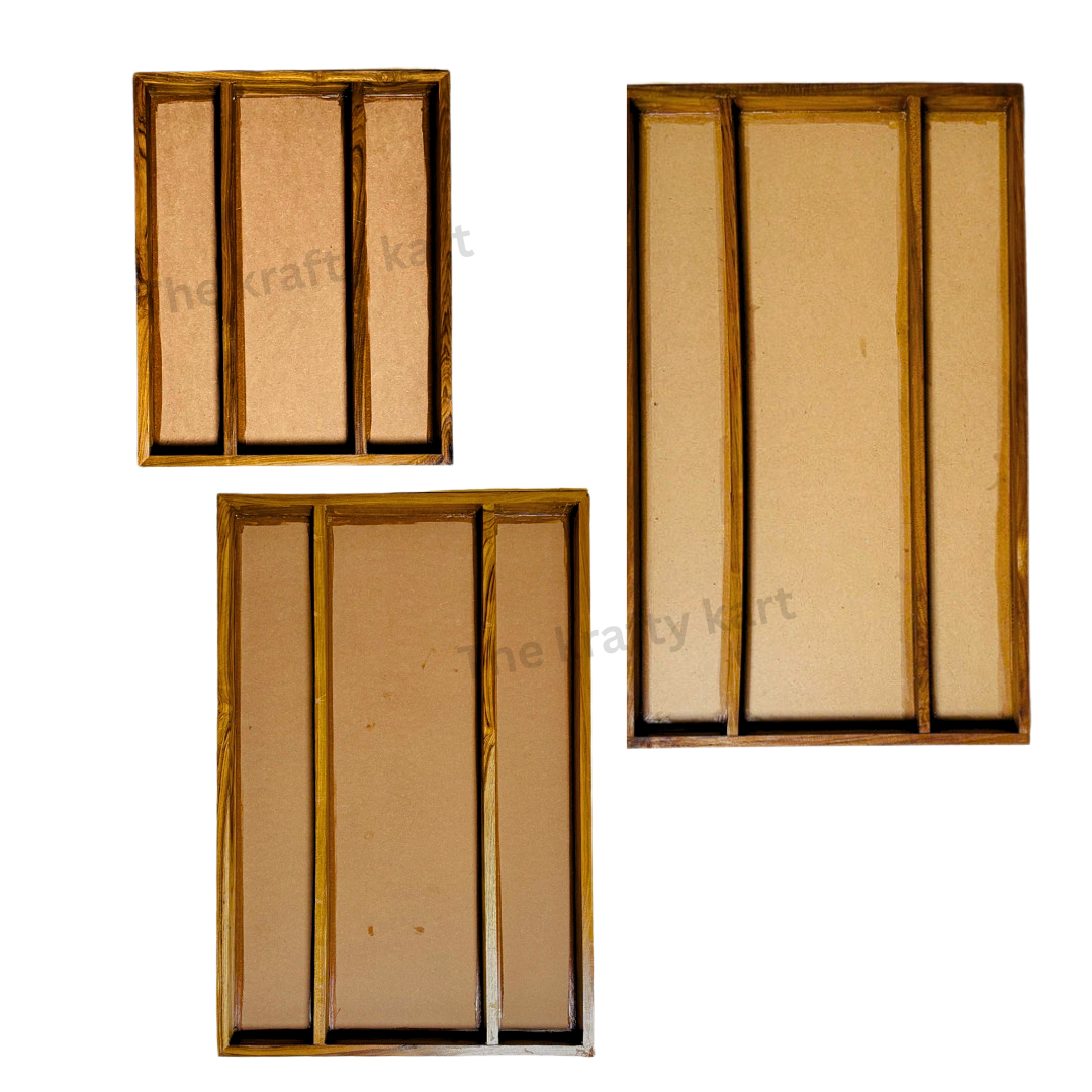 3 Partition Floating farme