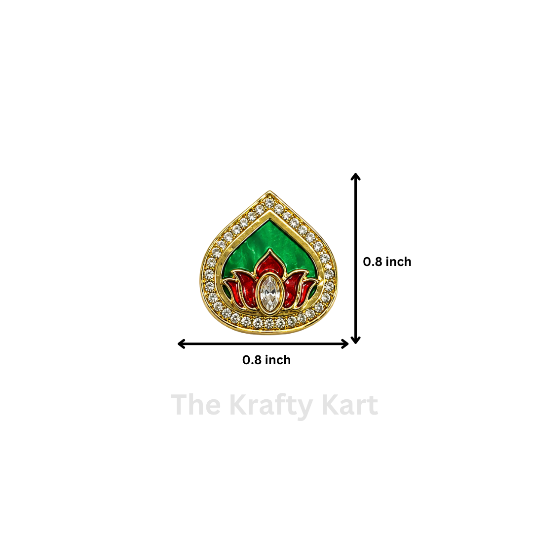 Kundan Patch (81) (2pcs)