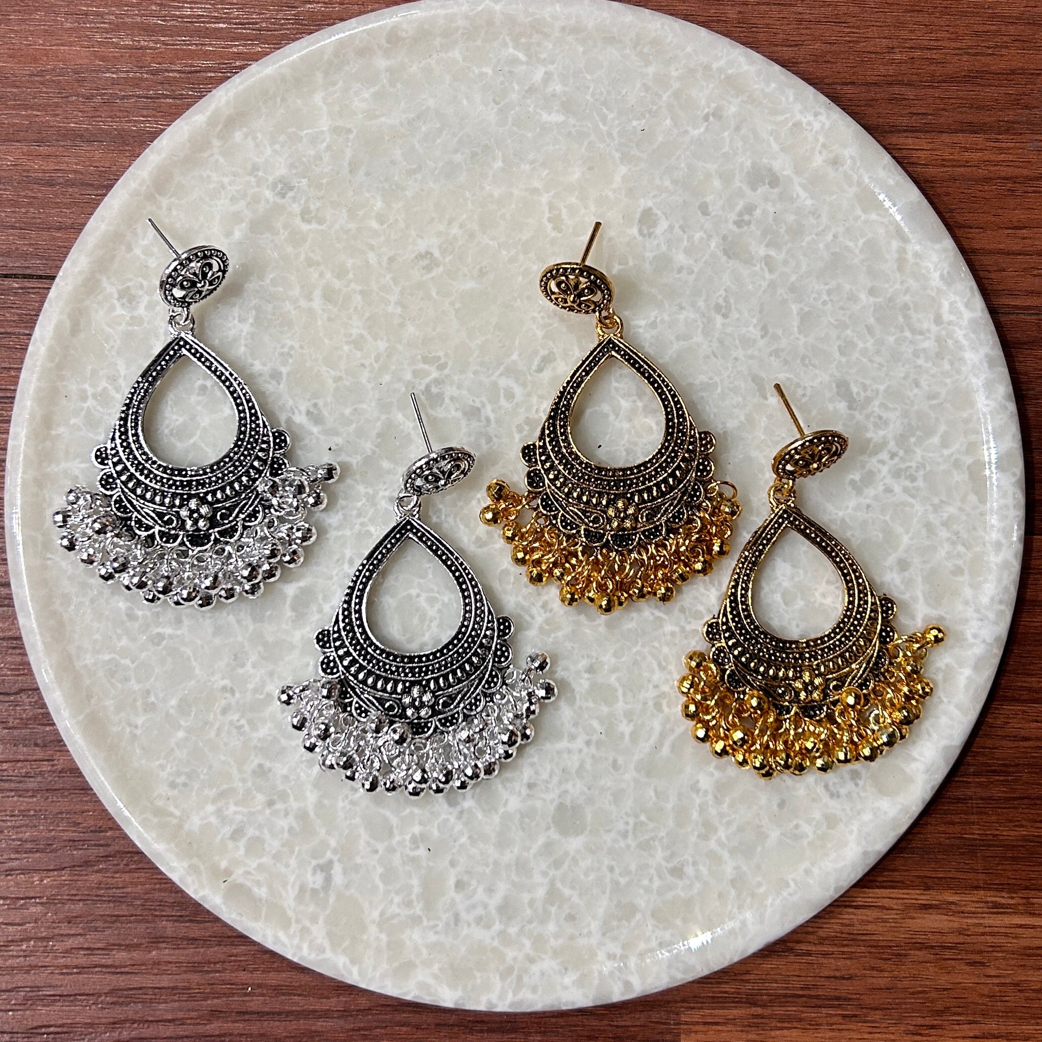 DROP RESIN JHUMKA