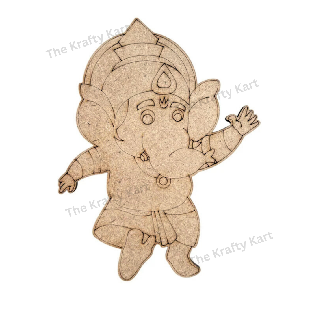 Pre Marked Ganeshji Mdf (B)