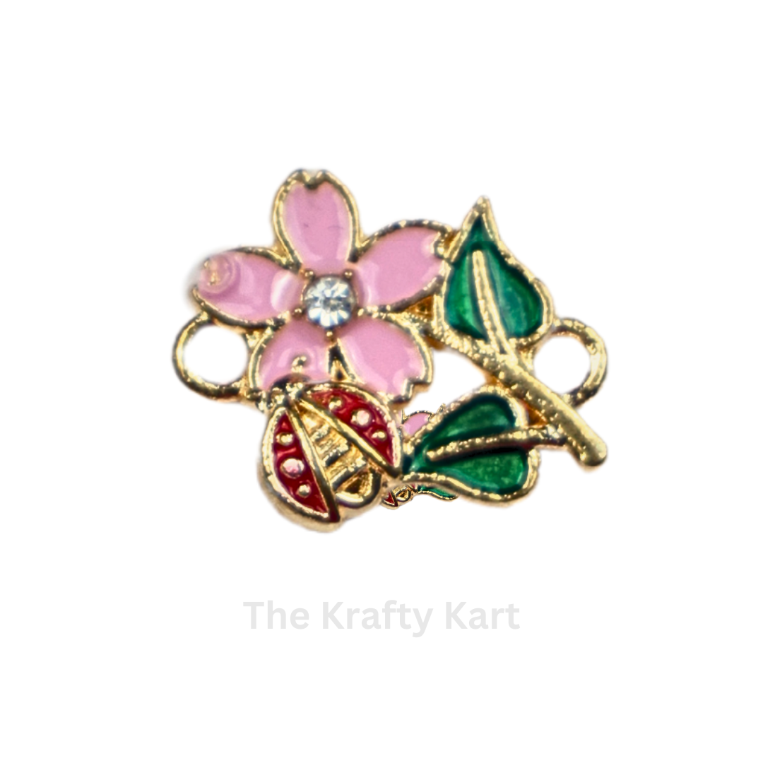 Rakhi Charm - Flower Heart