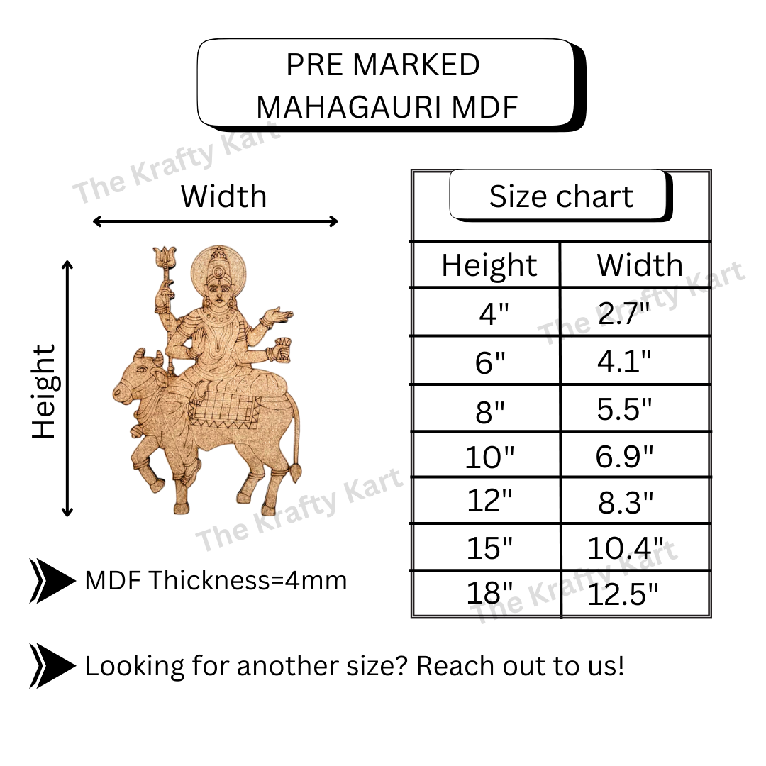 Pre Marked Mahagauri Mdf