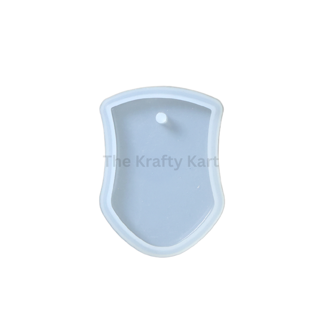 Badge Curve Keychain