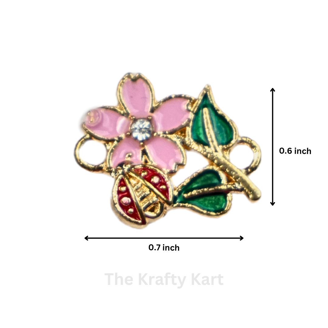 Rakhi Charm - Flower Heart