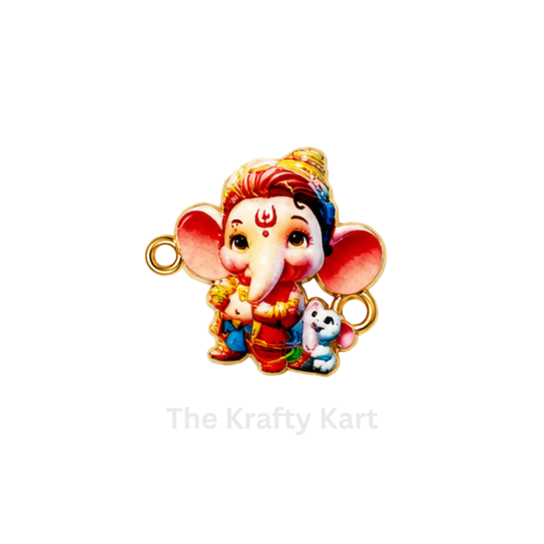 3D Rakhi Charm - Ganeshji (D)
