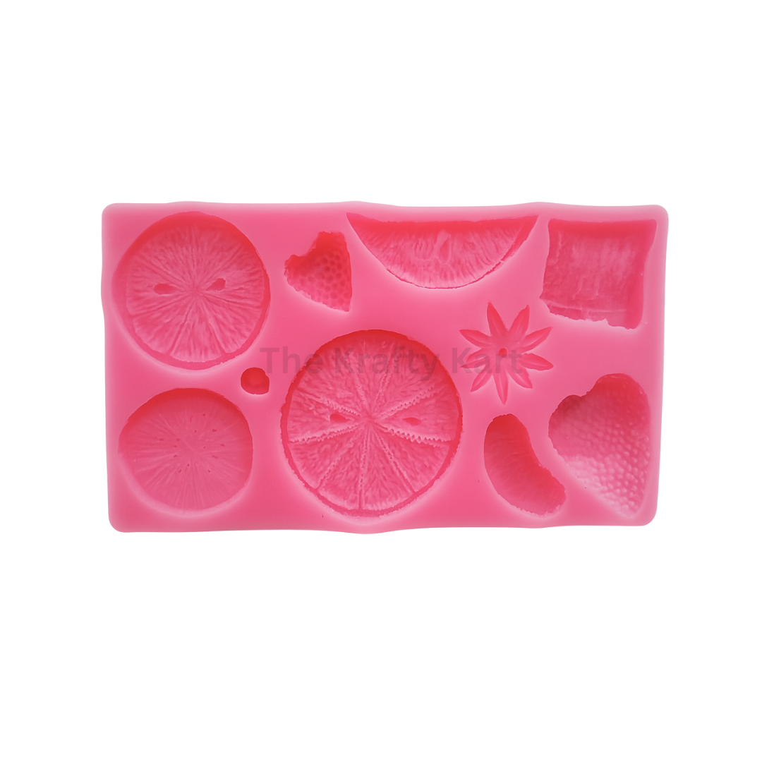 Fruit Pink Candle Mould