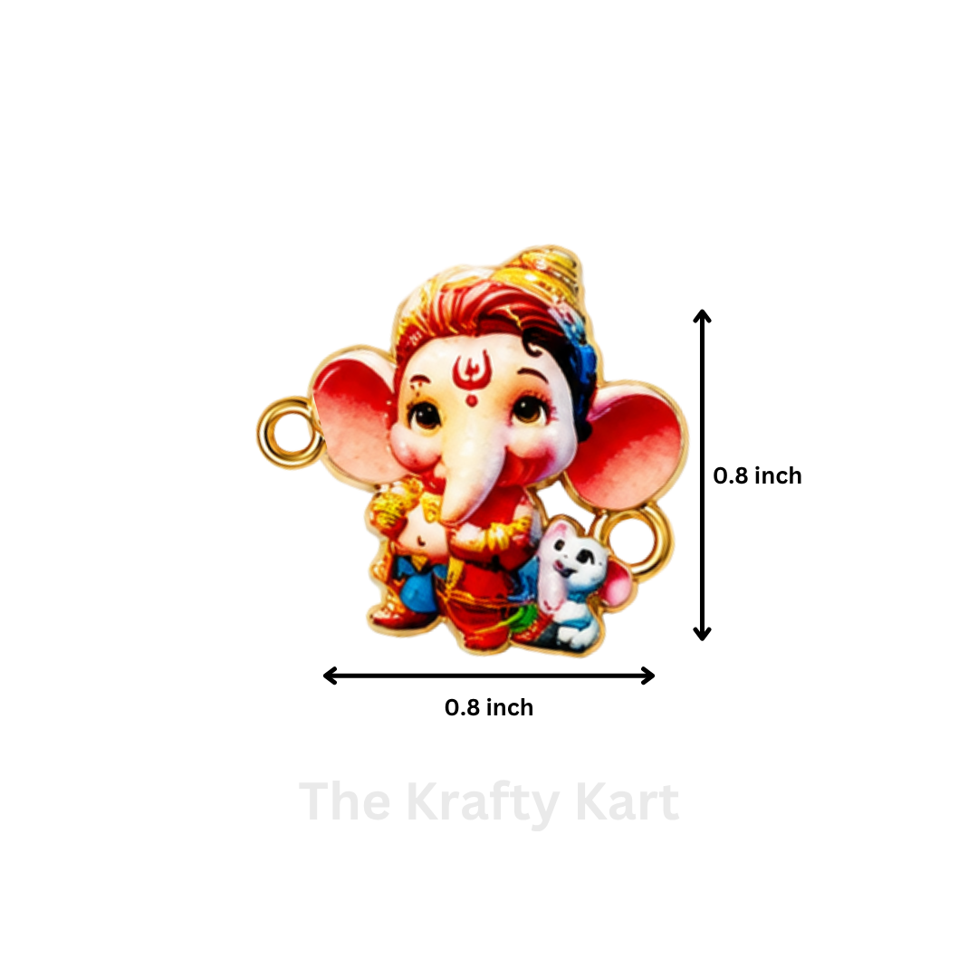 3D Rakhi Charm - Ganeshji (D)
