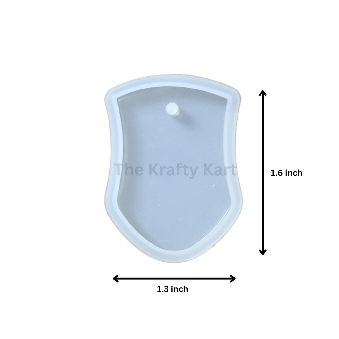 Badge Curve Keychain