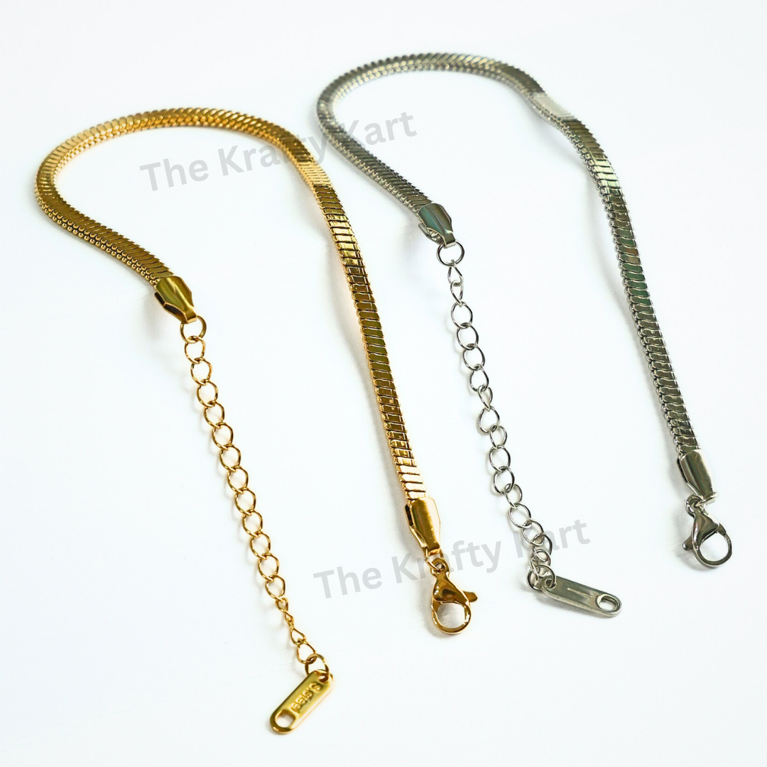 Anti-Tarnish Ready Bracelet Chain (C)