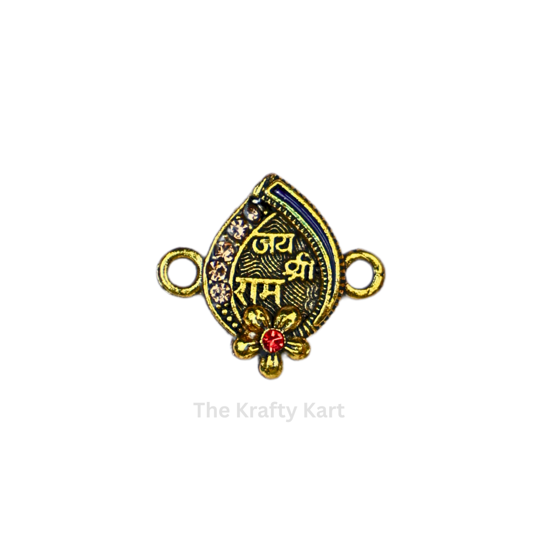 Golden Rakhi Charm  (16)