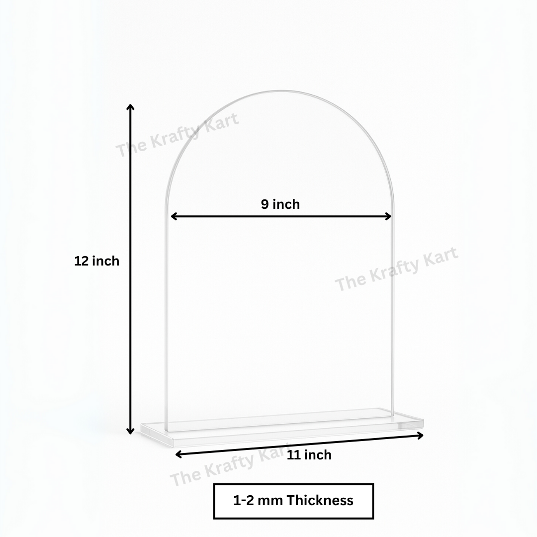 Acrylic Standing Frame