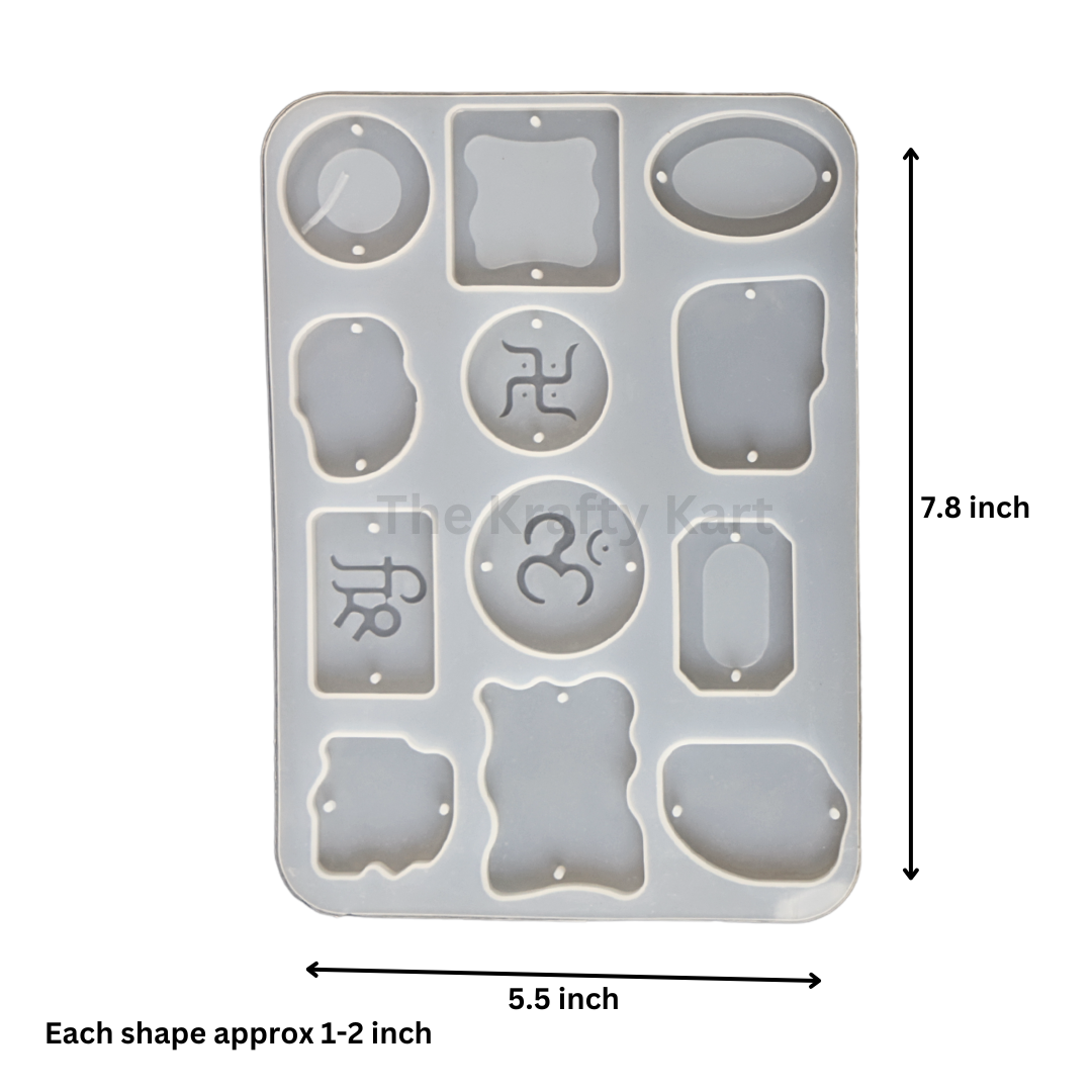 12 in 1 Om Rakhi Mould