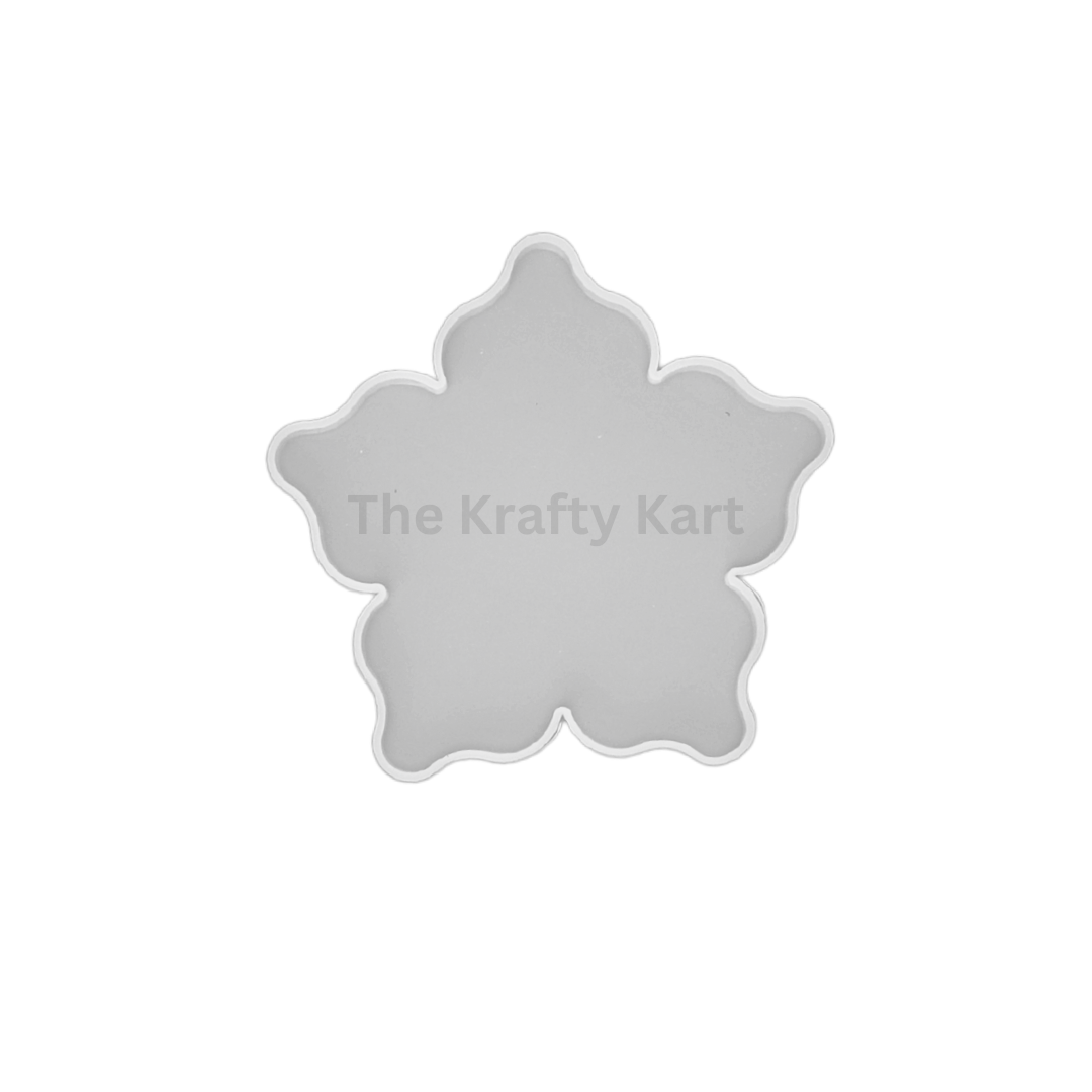 5 Kali Flower Coaster Plain