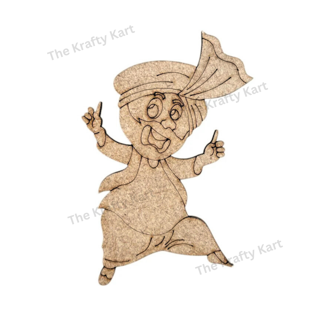 Pre Marked Punjabi Man Mdf (A)