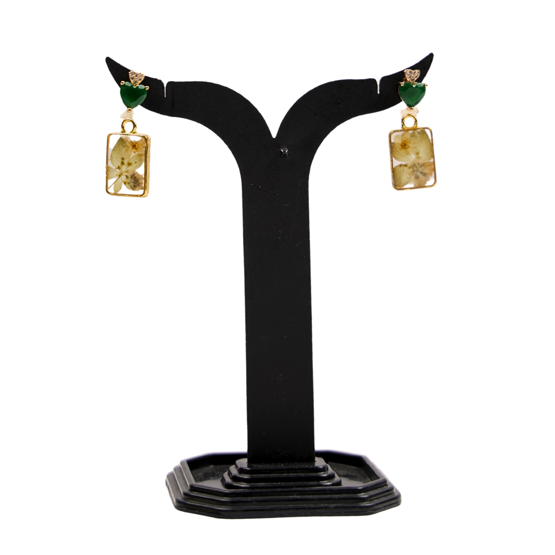 Resin Earring Holder (J)