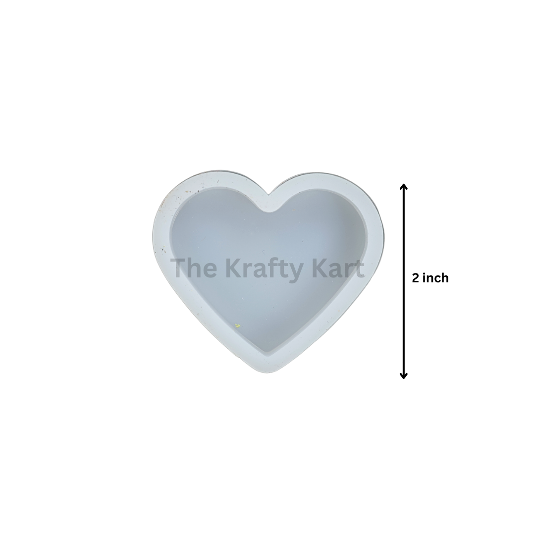 2" Heart Mould