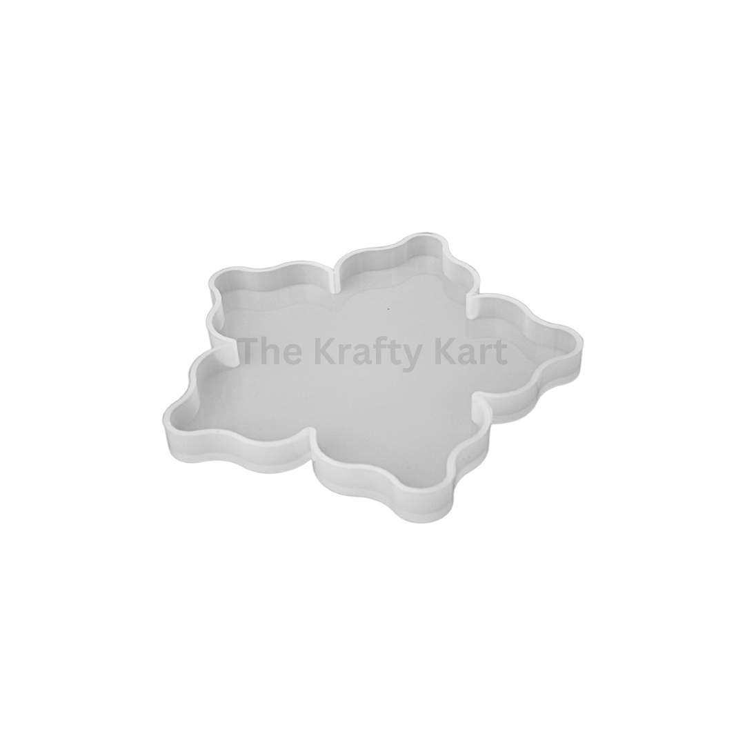 5 Kali Flower Coaster Plain