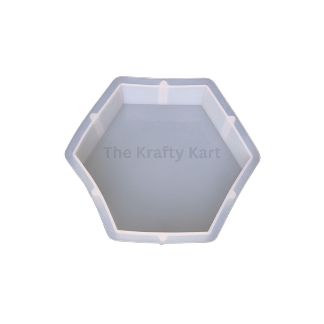 6" Hexagon Deep Casting Mould