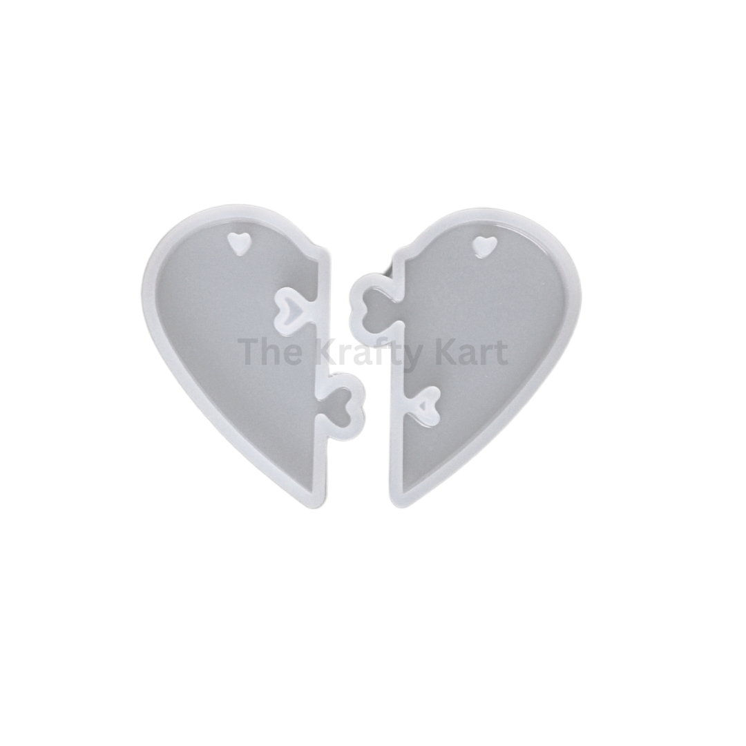 2pcs Heart Pendant